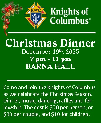 KOC christmas dinner